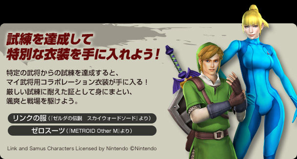 Dynasty Warriors Vs Nintendo Costume Details Mii Inclusion Revealed Nintendo Everything