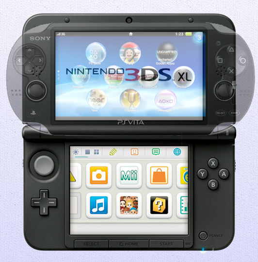 Comparison: 3DS XL and Vita screen size