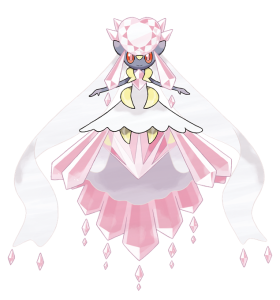 Mega Diancie official art