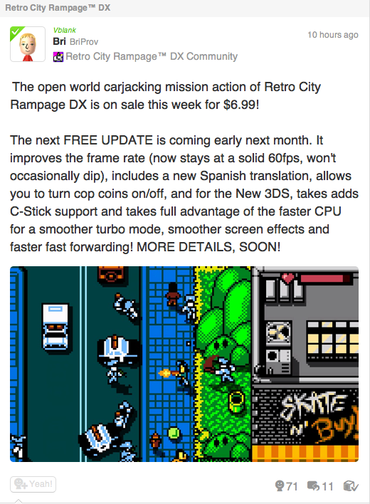 retro city rampage dx 3ds reddit