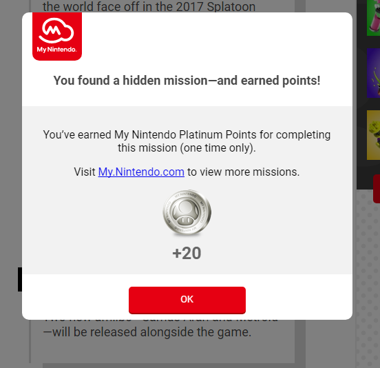 Nintendo platinum best sale points code