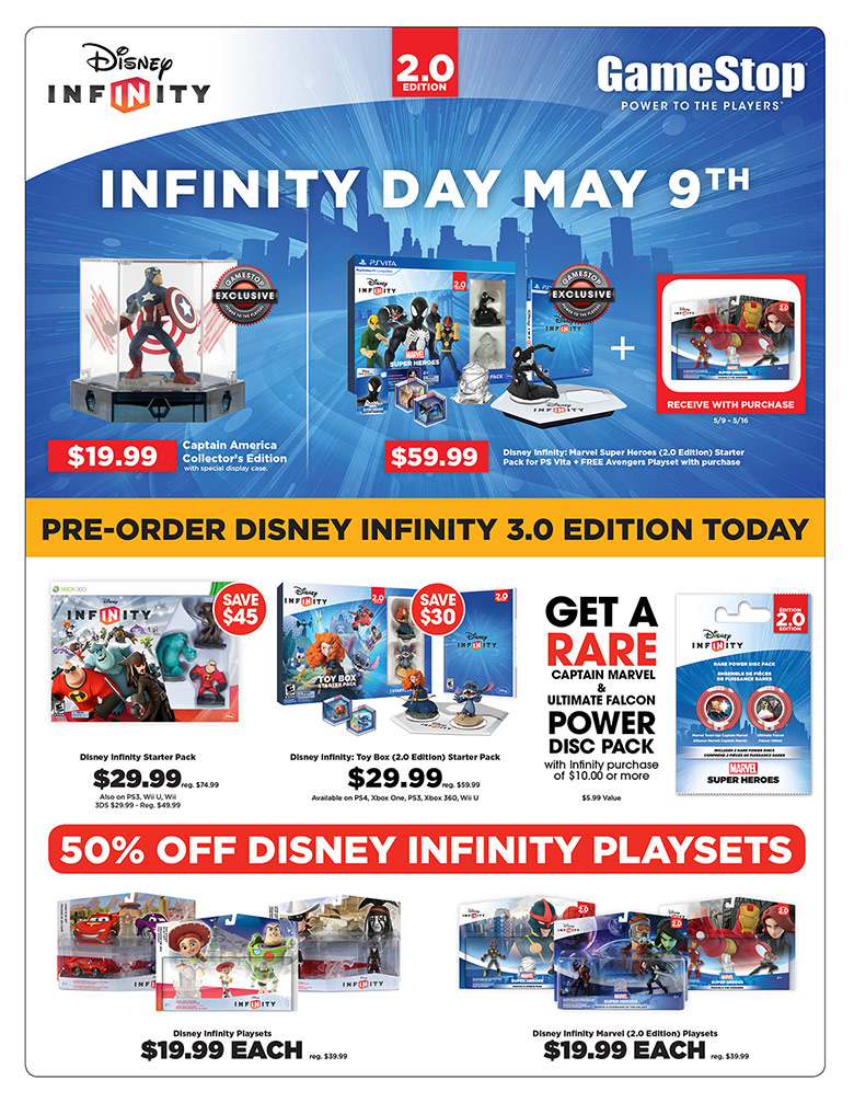 GameStop "Disney Infinity Day"