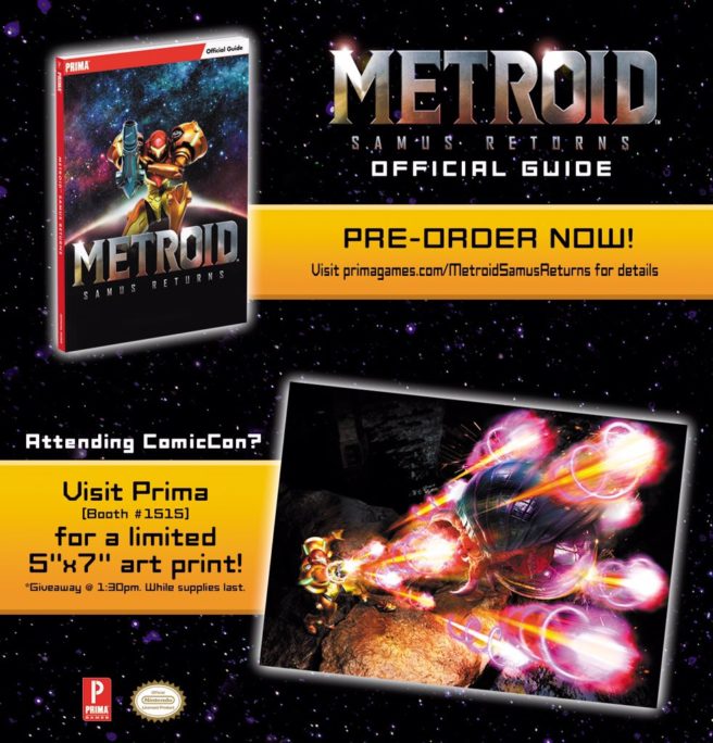 Guia oficial de Metroid: Samus Returns é anunciado! 2
