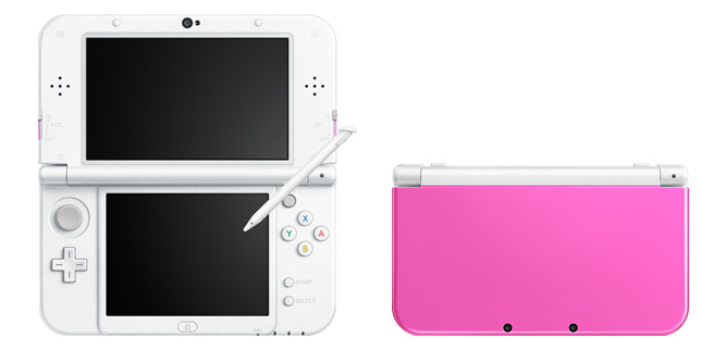 Lime x Black, Pink x White New 3DS colors heading to Japan next month