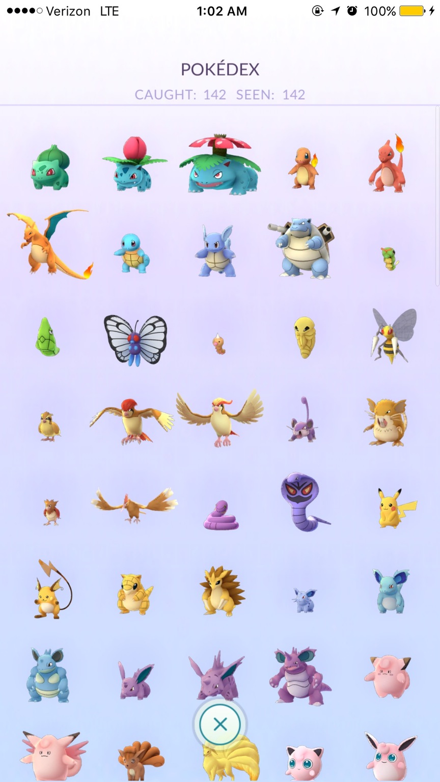 Every US state's most wanted Pokemon Go captures