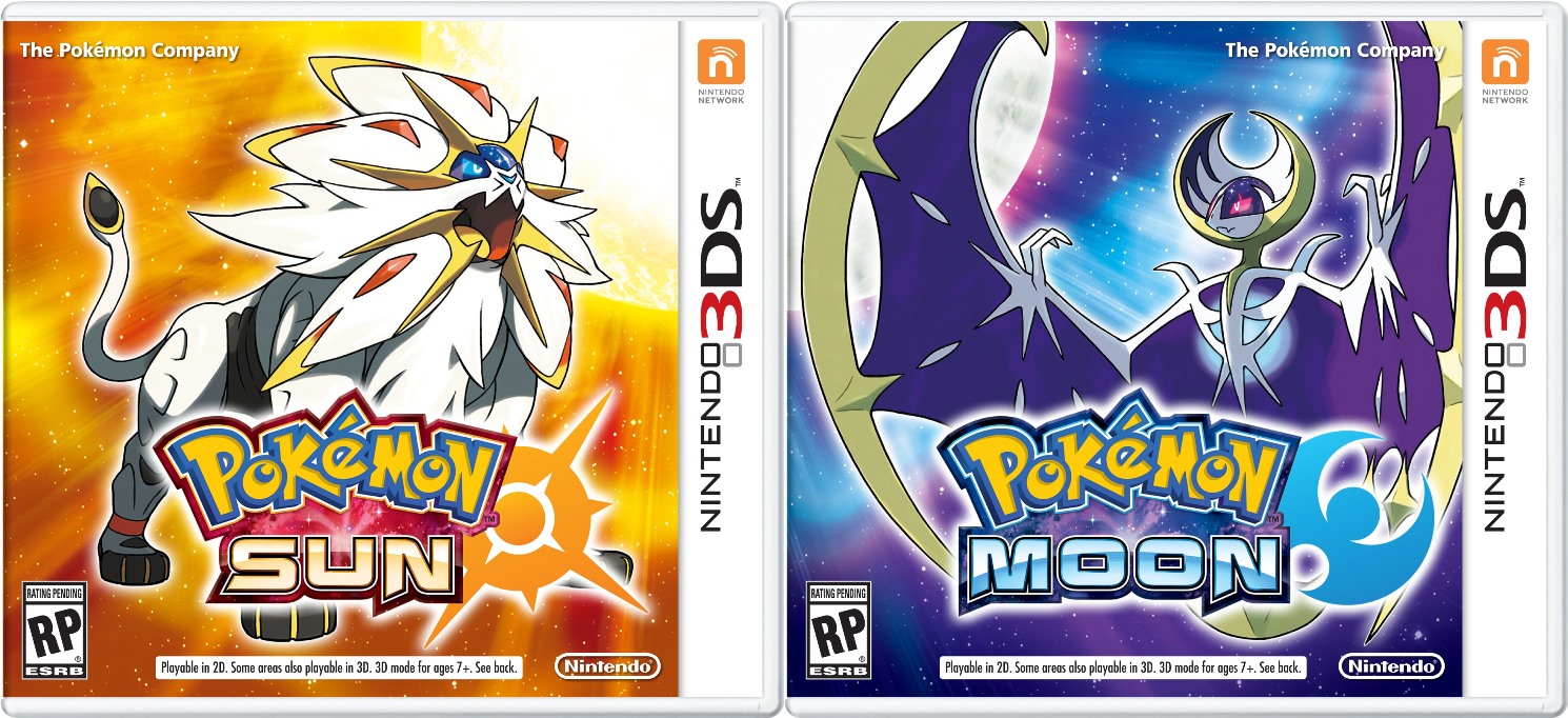 Pokemon Sun Moon Boxart Starters Detailed Nintendo Everything