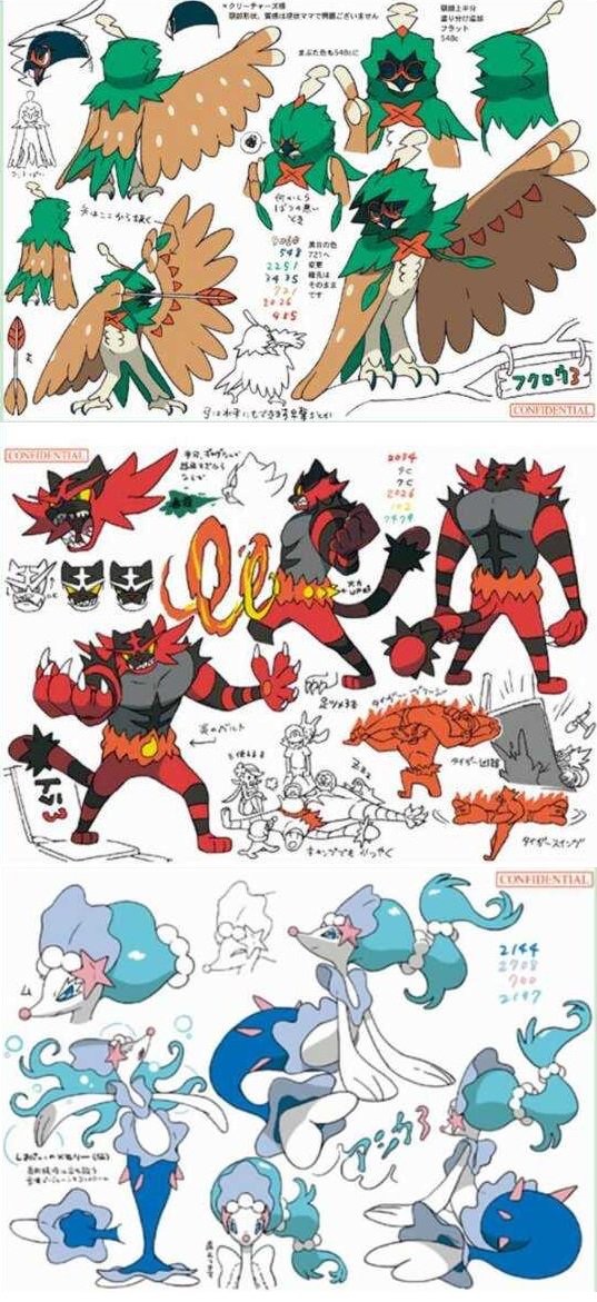pokemon-sun-moon-starter-evolutions