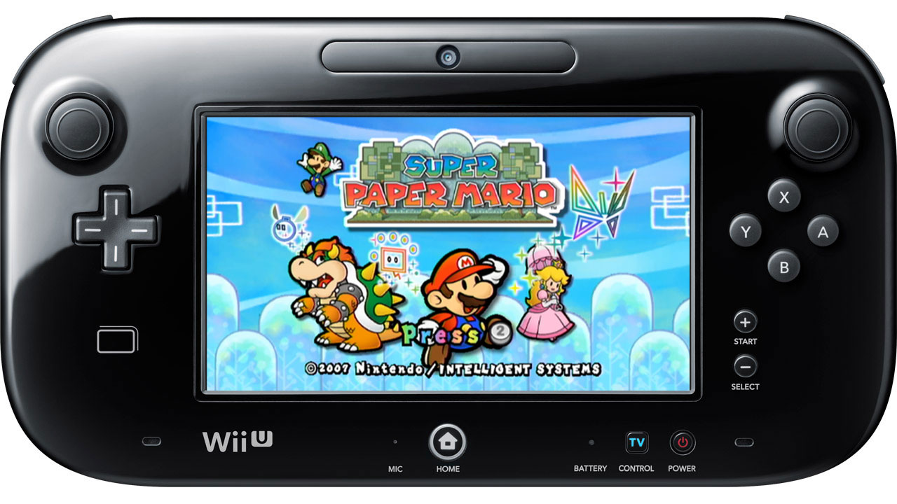 Super Paper Mario Wii U footage (Wii download) - Nintendo ...