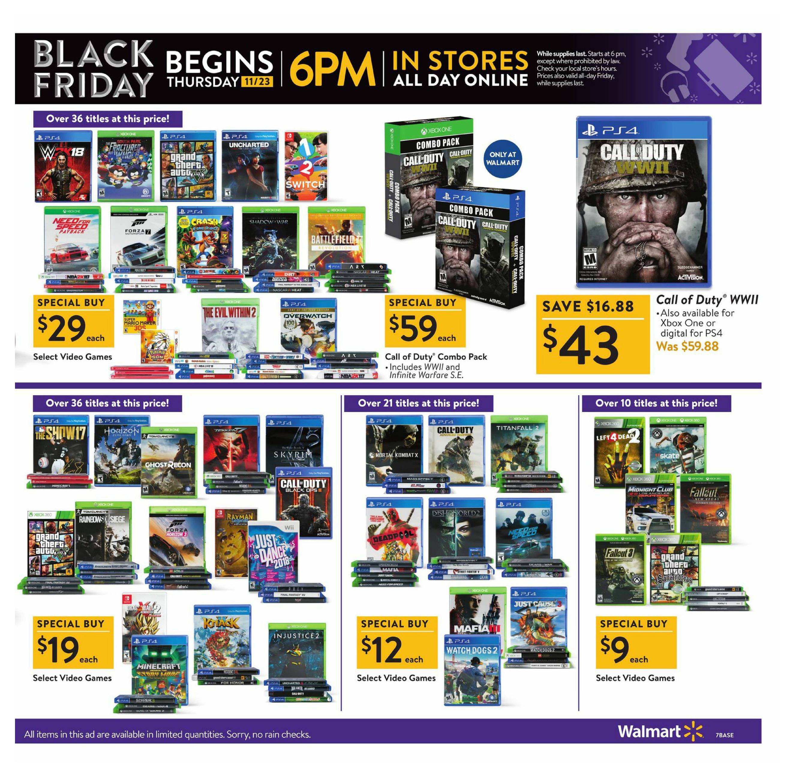 walmart black friday switch games