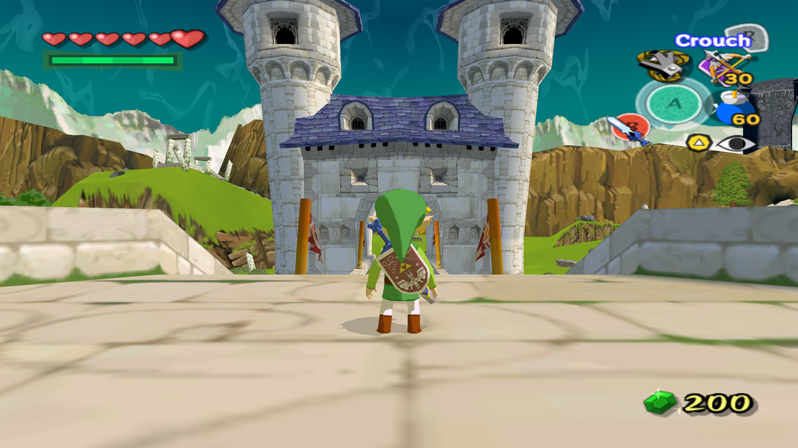 wind waker hd remake wallpaper