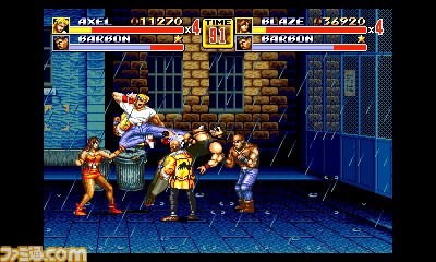 3D Streets of Rage 2  Aplicações de download da Nintendo 3DS