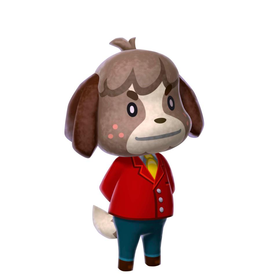 Introducing Lyle in Animal Crossing: New Leaf. 