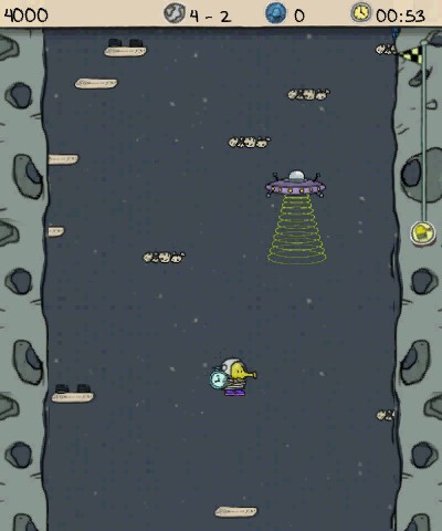 Doodle Jump in Space