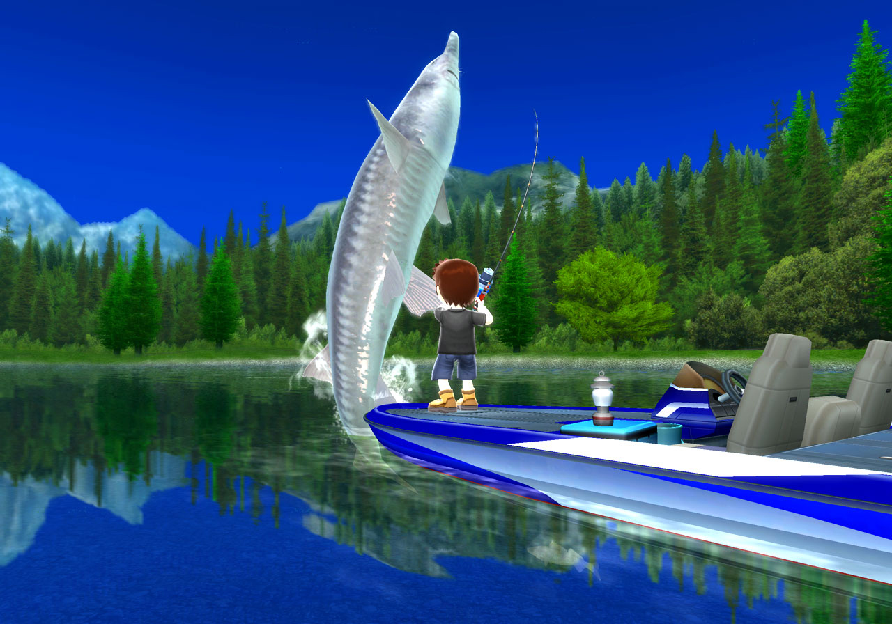USED Family Fishing Resort Wii Japan Version