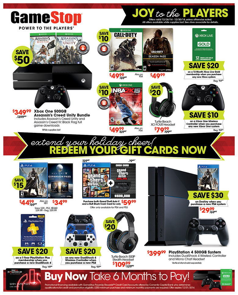 Deals For Gamestop Christmas 2022 Gamestop Ad (12/26 - 12/30) - Nintendo Everything