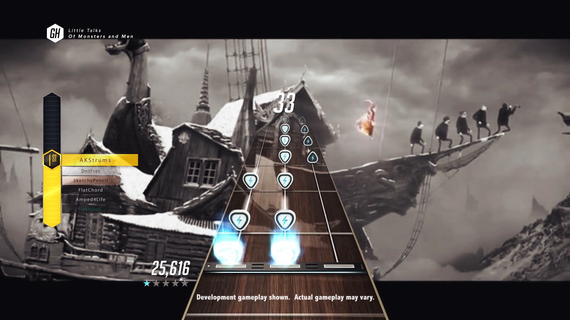 Guitar Hero Live screenshots, a look at the guitar controller