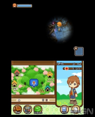 harvest moon tale of two towns fishing