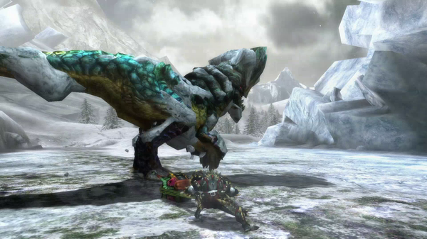 Monster Hunter 3 Jade Barroth screenshots and details