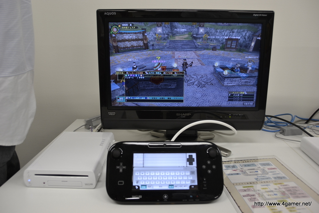 A Look At Monster Hunter Frontier G Running On Wii U A Few Chat Details Nintendo Everything