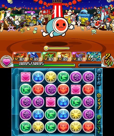 Puzzle Dragons Z Taiko No Tatsujin Wii U Have Crossovers With Each Other Nintendo Everything