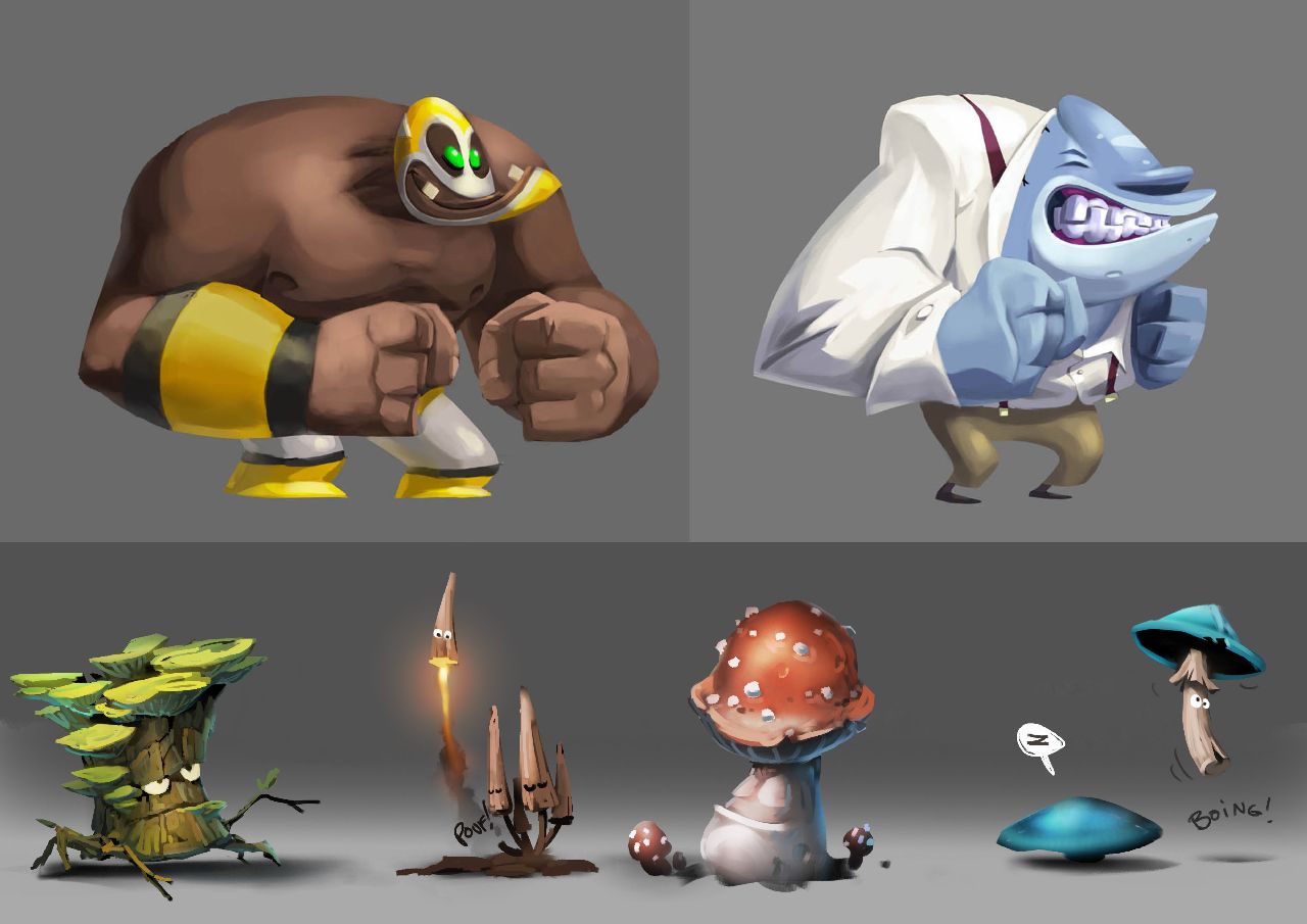 rayman legends characters