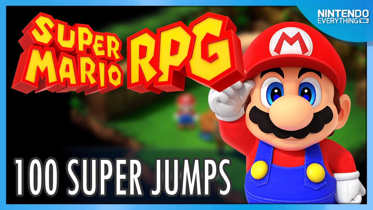 100 super jumps Super Mario RPG