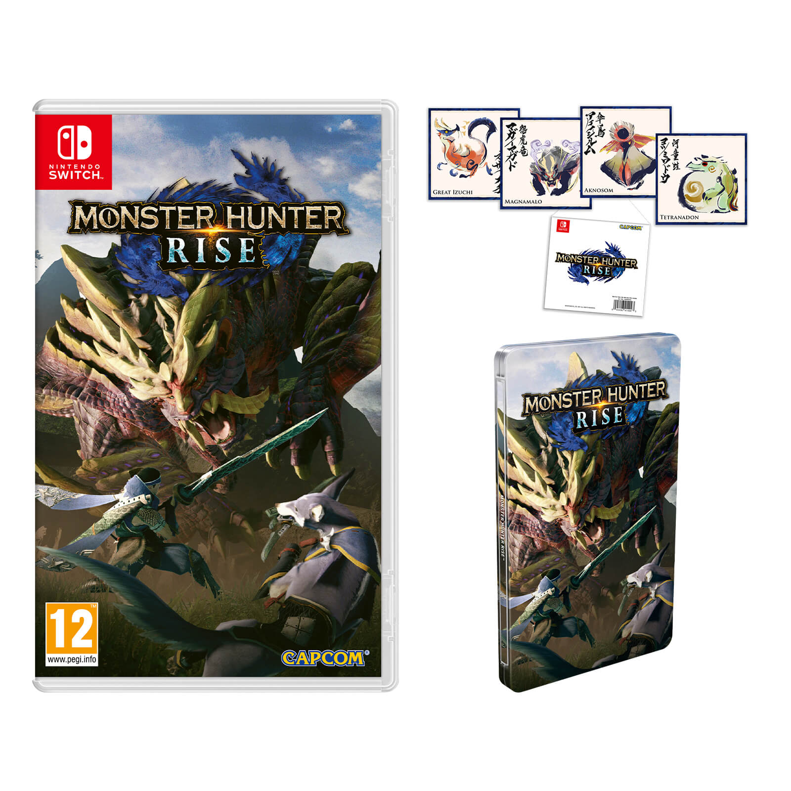 monster hunter rise pre order bonus