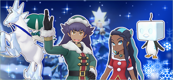 Pokemon Masters EX - Winter Wishes story event and Leon Seasonal Scout live  now
