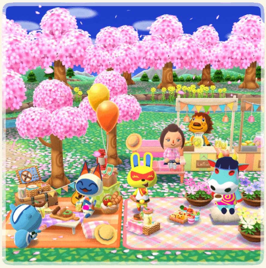 Animal Crossing Pocket Camp second half of Katie's Time Out garden