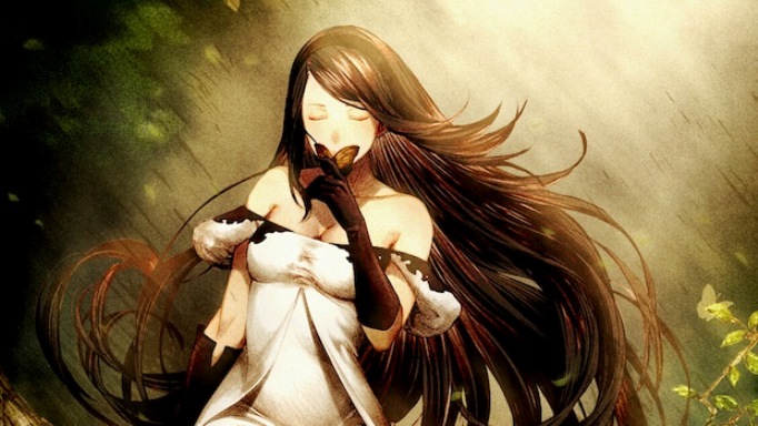 dark hair, long hair, Yoshida Akihiko, women, anime girls, anime, Bravely  Second, Bravely Default, Agnes Oblige