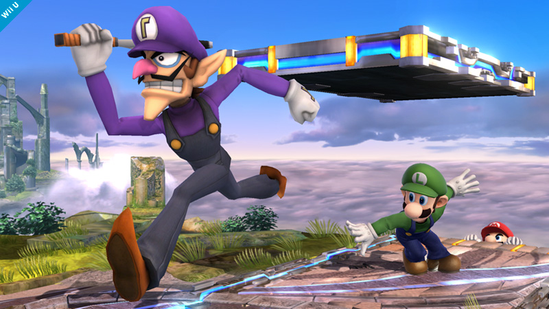 wario and waluigi of wii play tanks