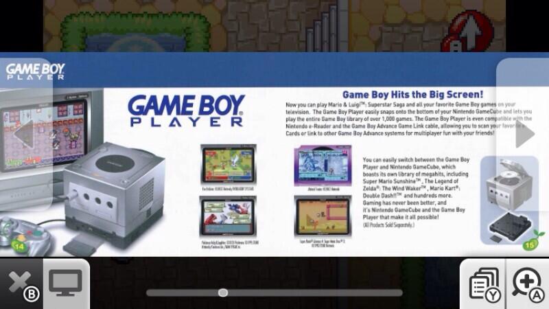 Gba Wii U Vc Games Feature Old Ads In The Digital Manuals Nintendo Everything