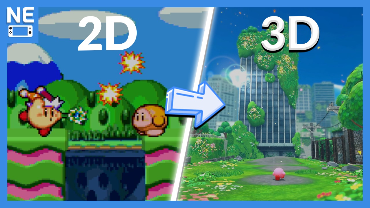 2d to 3d nintendo franchises