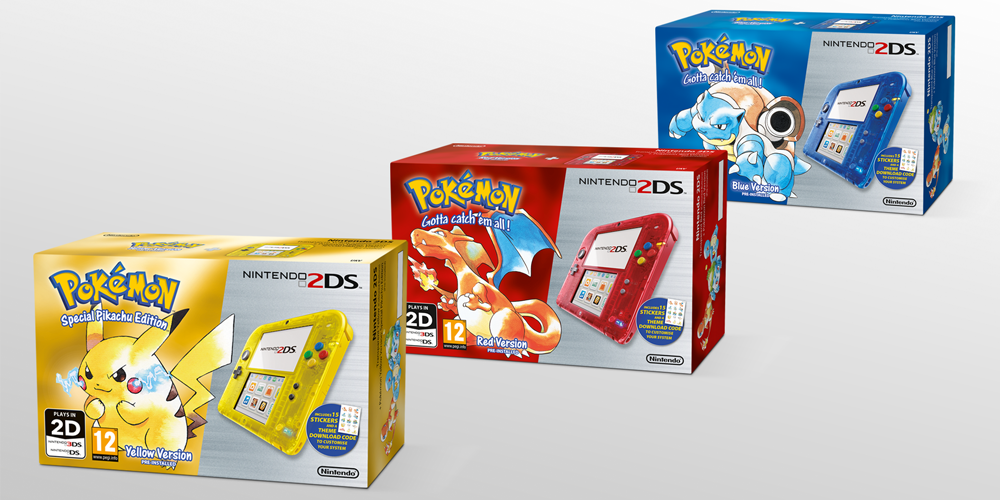 2ds Bundles With Pre Installed Pokemon 3ds Vc Games Confirmed For Europe Nintendo Everything