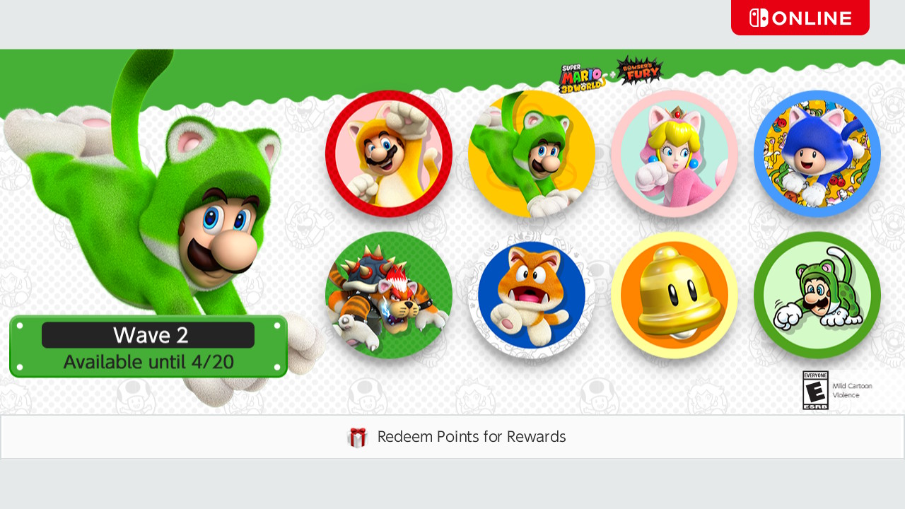 Nintendo Switch + World Online Fury adds Mario icons Bowser\'s Super 3D