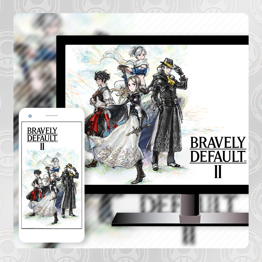 bravely default 3ds wallpaper