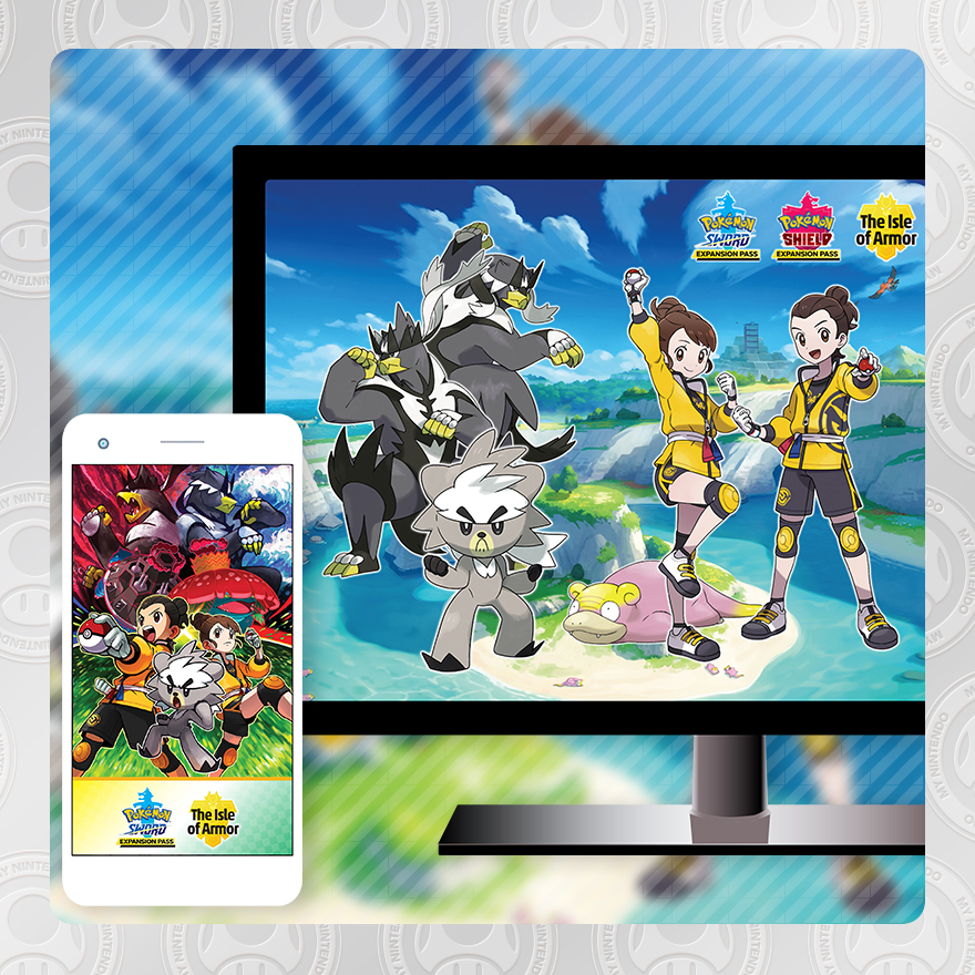 My Nintendo Now Offering Pokemon Sword/Shield Isle Of Armor Wallpaper Set –  NintendoSoup