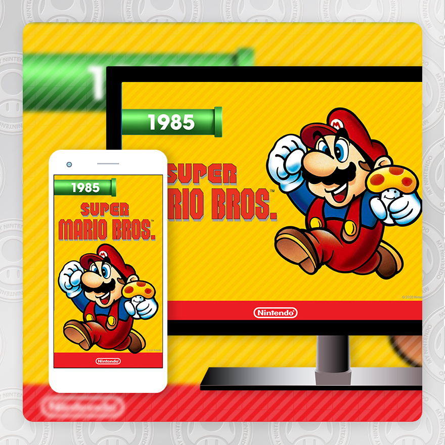 My Nintendo Adds Super Mario Bros Wallpapers In North America Nintendo Everything Hd wallpapers, desktop and phone wallpapers. my nintendo adds super mario bros