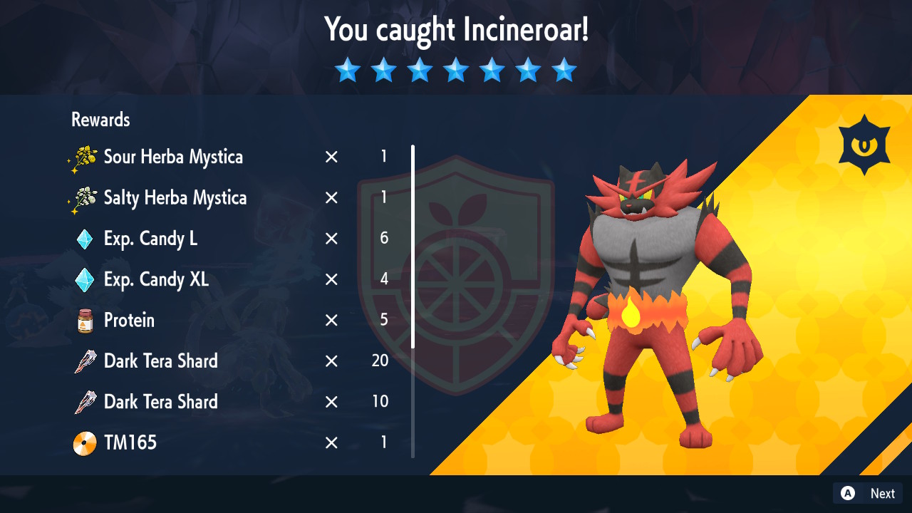 7 Star Incineroar Guide