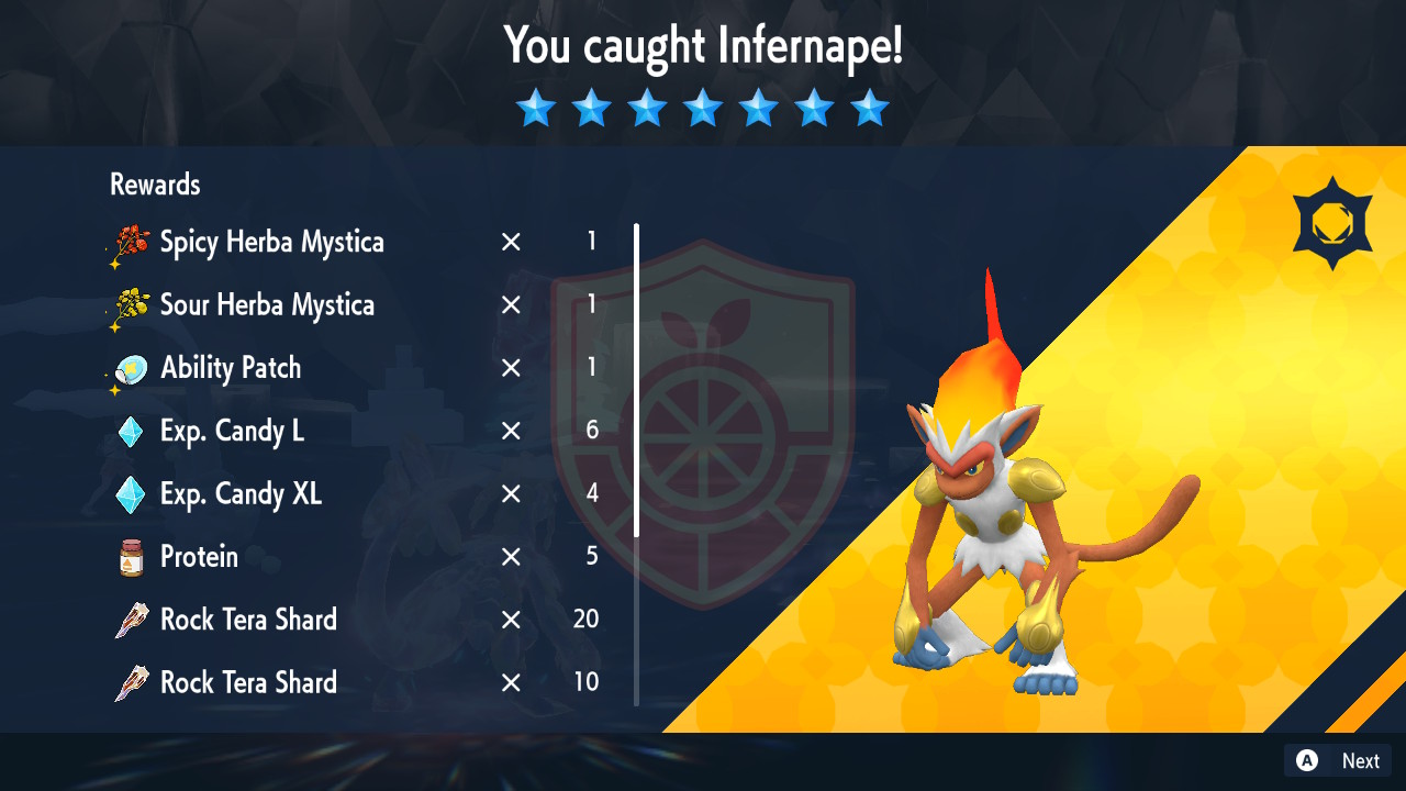 7 Star Infernape guide