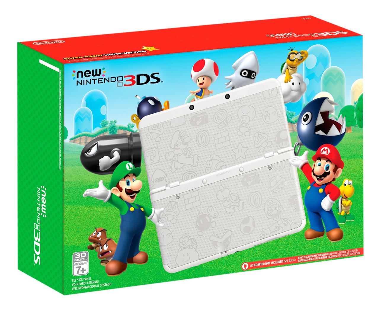Update Sold Out Super Mario Black White Edition New 3ds Back Up On Gamestop Nintendo Everything