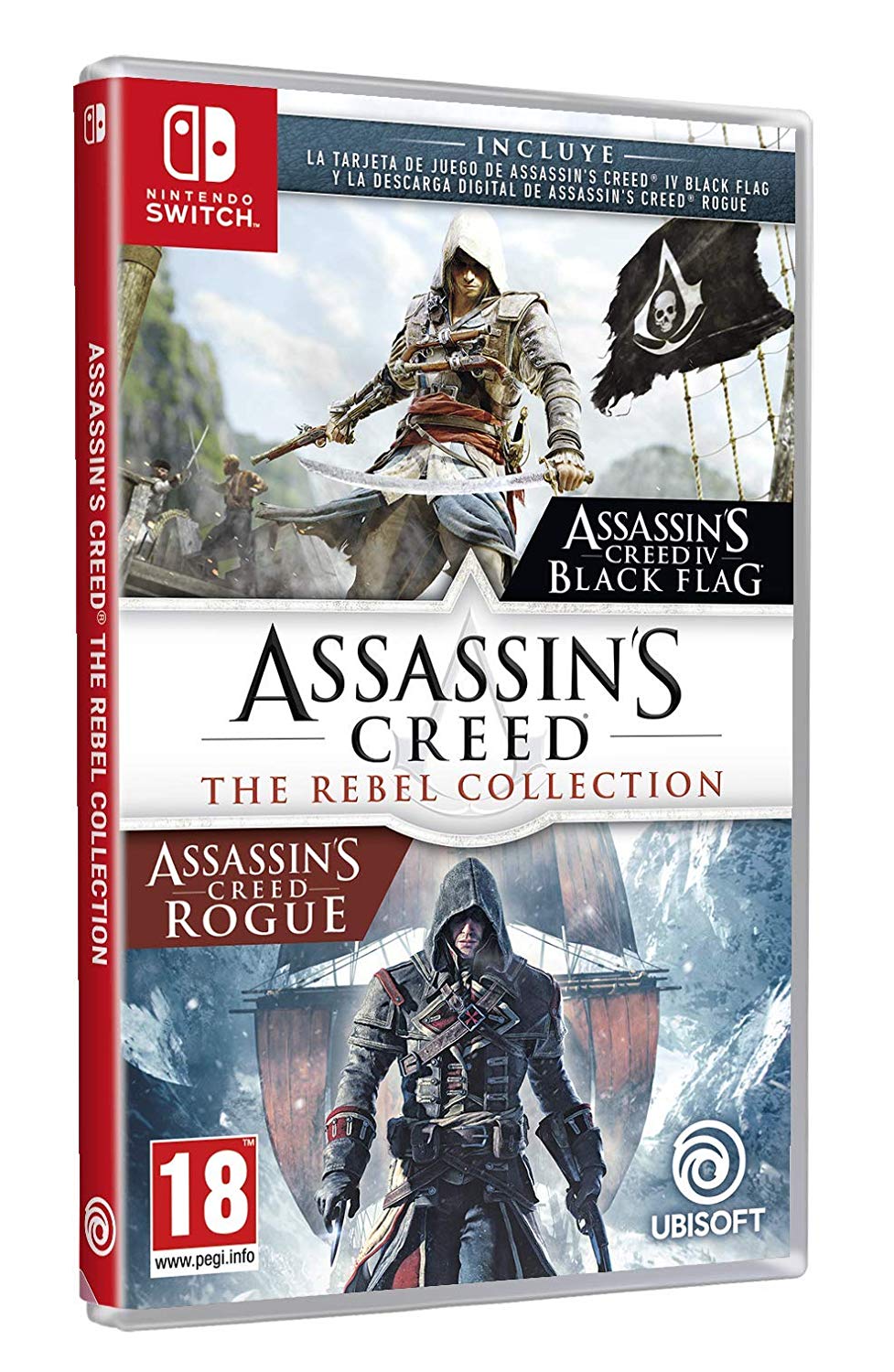 Spanish Assassin S Creed The Rebel Collection Boxart Suggests Assassin S Creed Rogue Is A Download Code