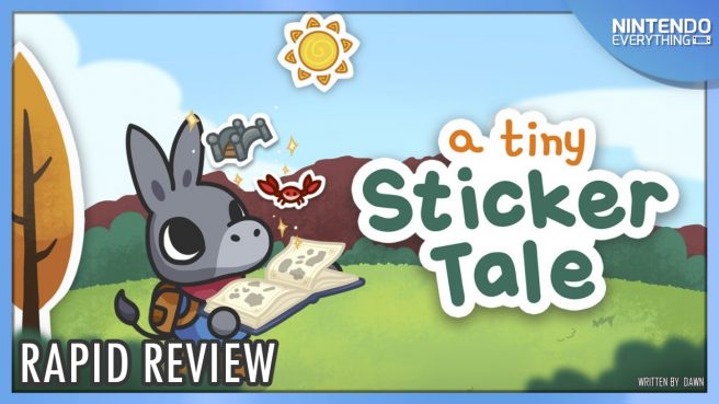 A Tiny Sticker Tale review