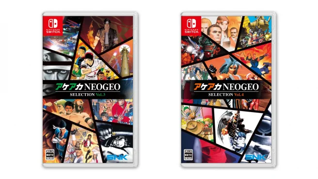 ACA NeoGeo Selection Vol. 3 and 4