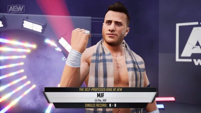 AEW: Fight Forever MJF