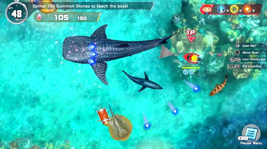 Ace Angler: Fishing Spirits winter update adds Net Sniper, Shark Festival  event