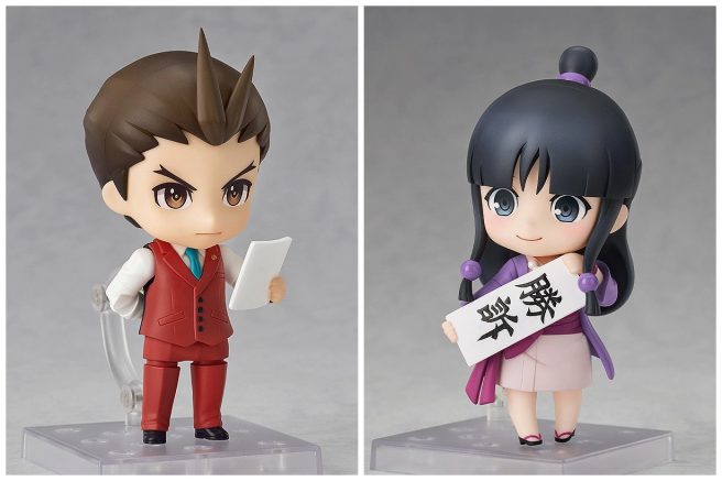 Ace Attorney Apollo Justice and Maya Fey Nendoroids