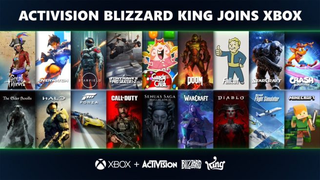 Activision Blizzard King Microsoft acquisition