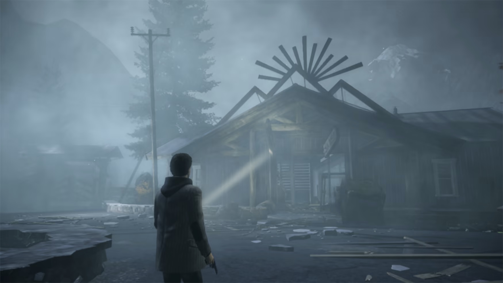 Alan Wake Remastered gameplay