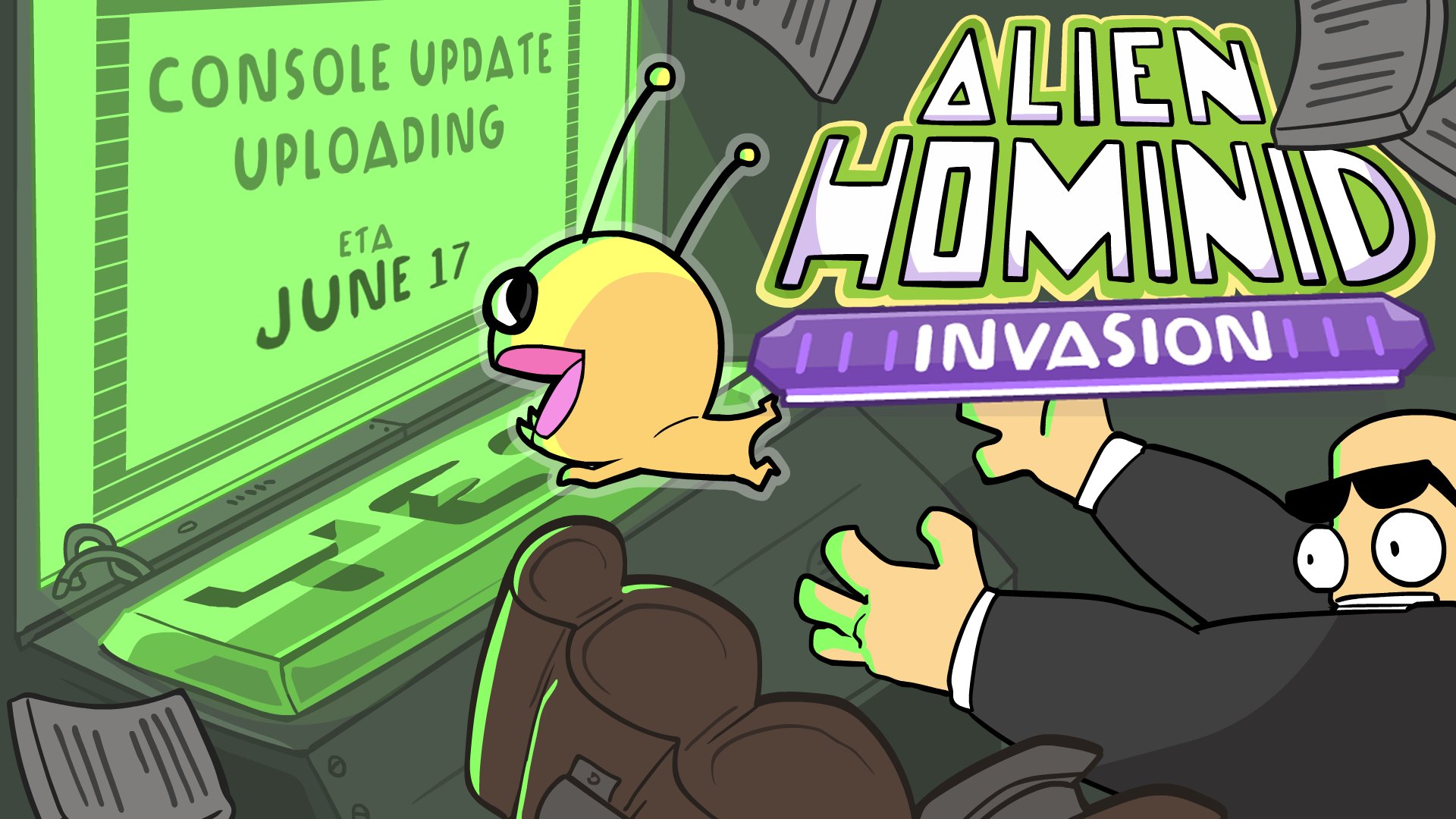 Alien Hominid Invasion The Juicy Variety update